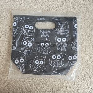 Thirty one Go-To Thermal Picnic It's Owl Good Lunch tote Bag 31 Gift Idea Sack